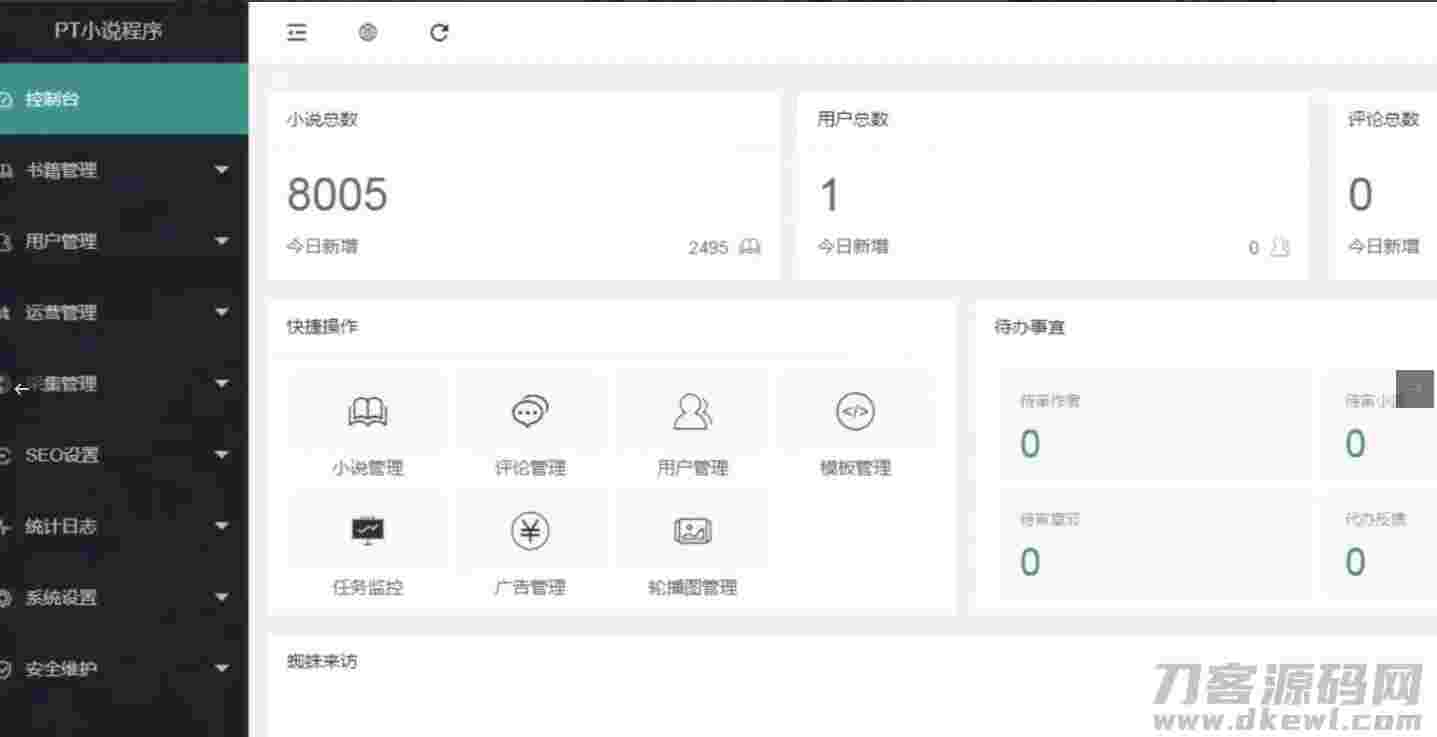 PT小说站源码/带采集/带会员机制/带收费机制插图(2) PT小说站源码/带采集/带会员机制/带收费机制插图(2)