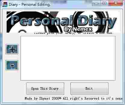 《Personal Diary Editor》最新版
