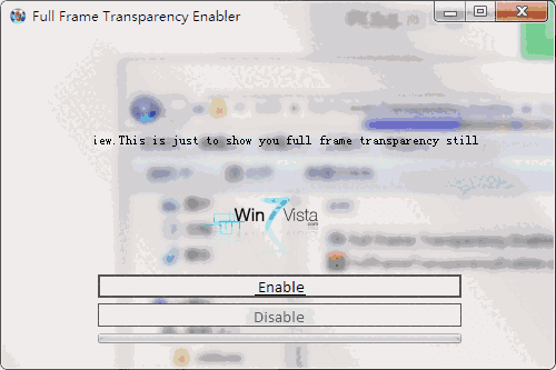 Full Frame Transparency Enabler1.0