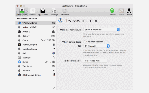 Bartender Mac版4.1.21