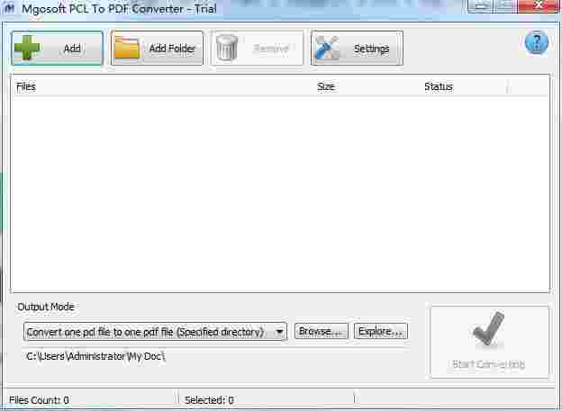 Mgosoft PCL To PDF Converter v11.6.5