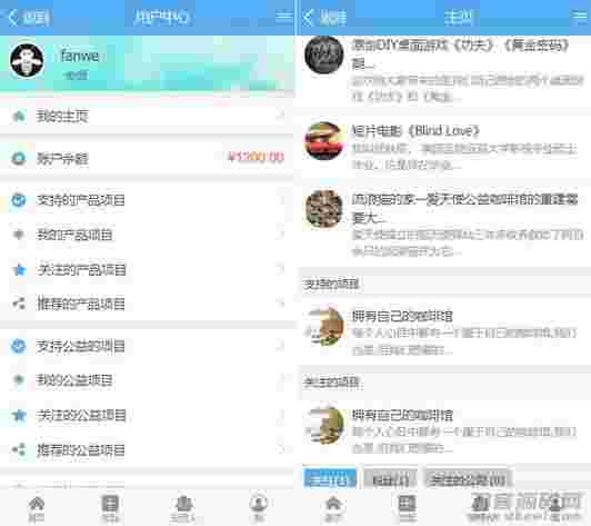 VK维客众筹网整站源码+手机端众筹网站系统源码下载插图(1)