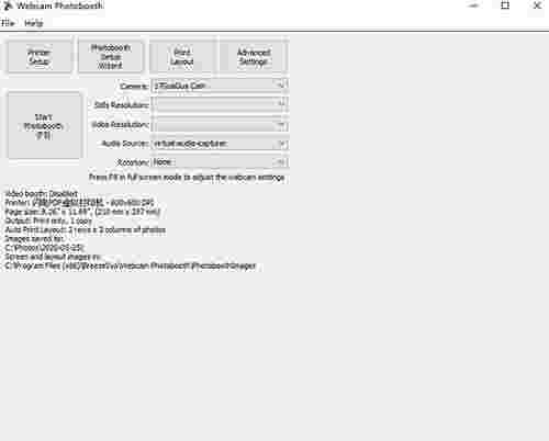 Webcam Photoboothv2.4