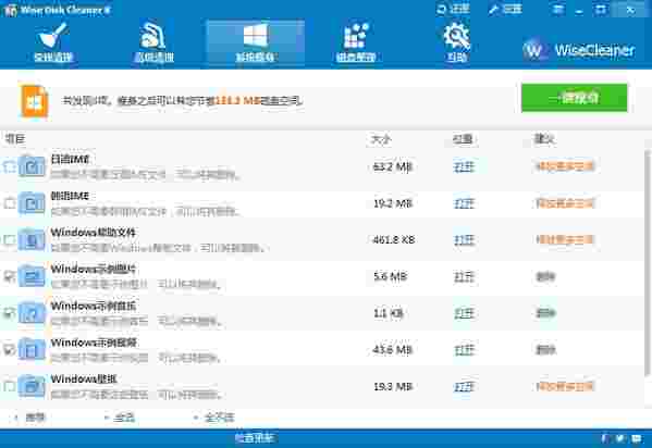 Wise Disk Cleaner软件