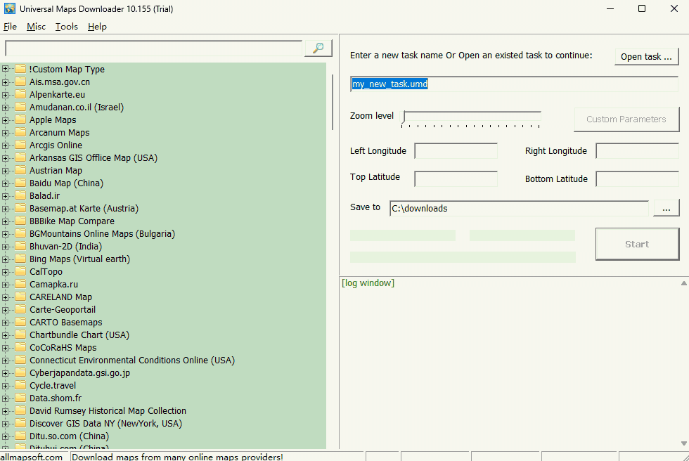 Universal Maps Downloader