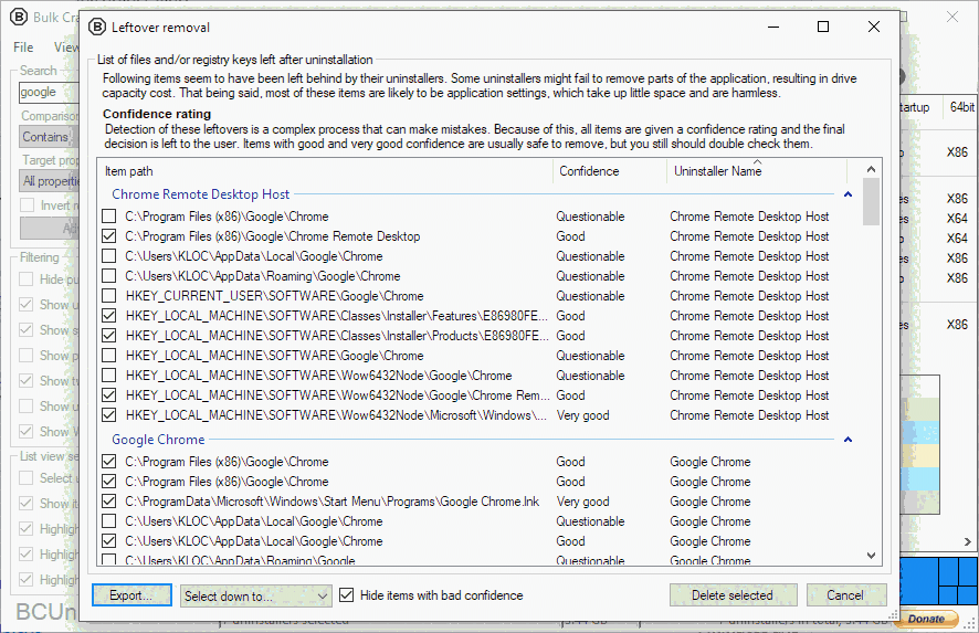 Bulk Crap Uninstaller 5.7