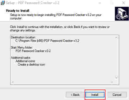PDF Password Crackerv3.2