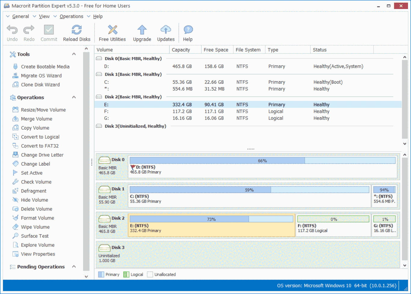 Macrorit Partition Expert Free Edition 8.0.0