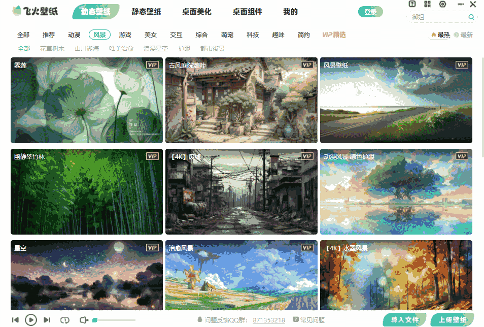 飞火动态壁纸64位2.2.9.0