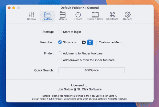 Default Folder X Mac版