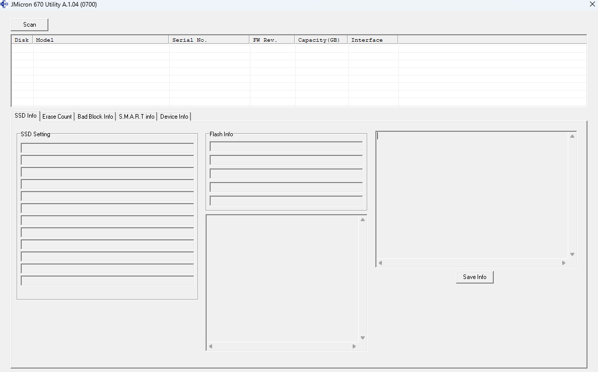 JMicron 670 Utility64位1.04