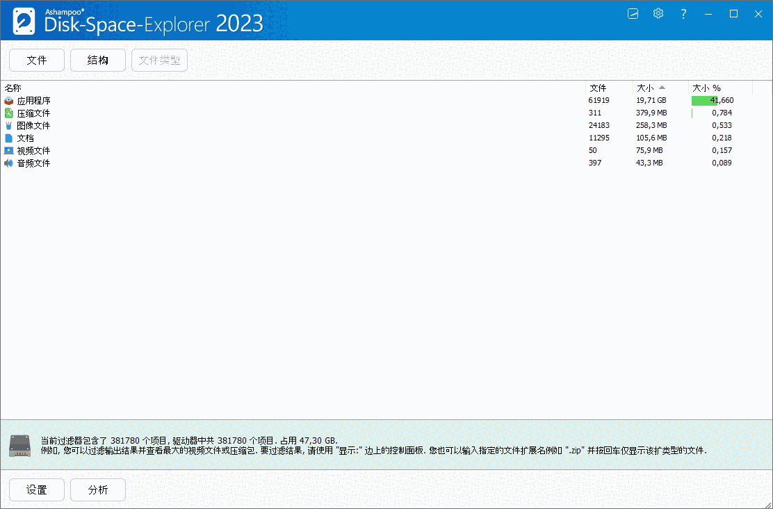 Ashampoo Disk Space Explorer1.0.0.0