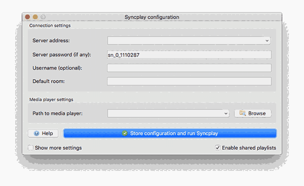  Syncplay Mac版1.6.9
