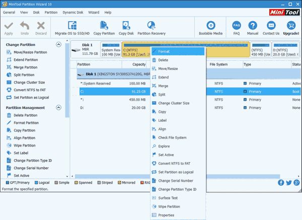 MiniTool Partition Wizard(磁盘分区管理工具)
