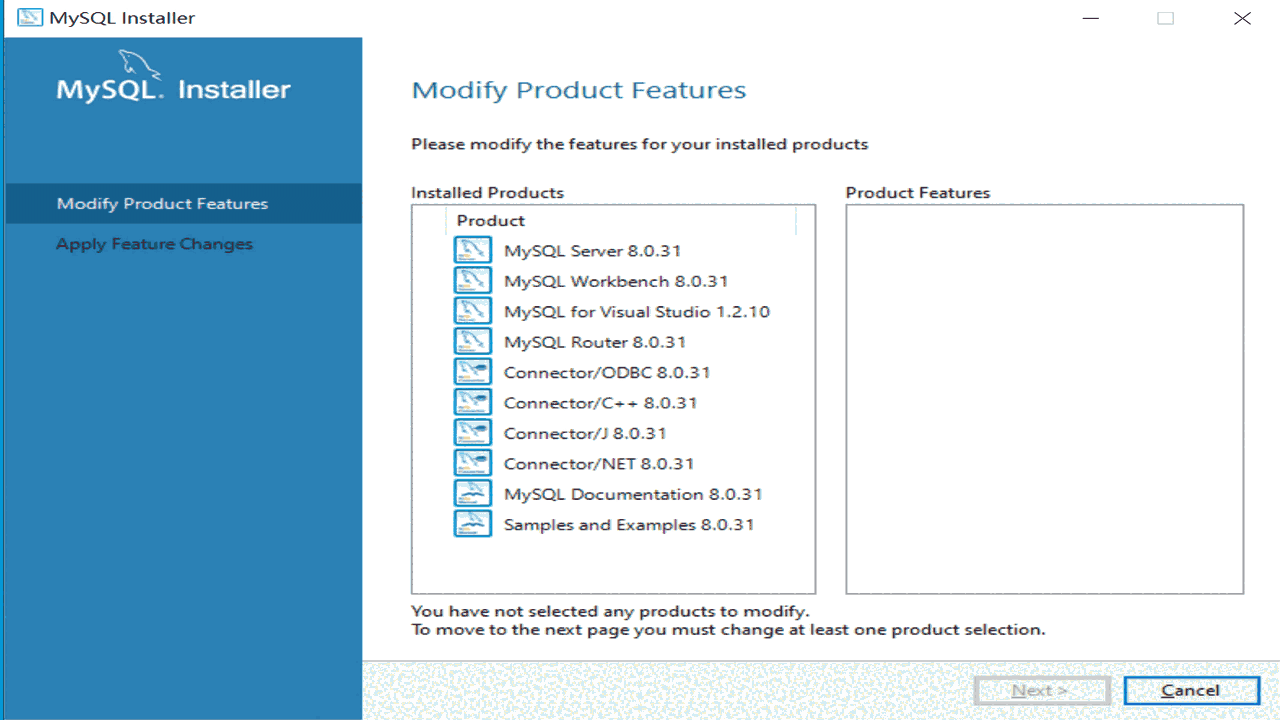 MySQL Installer32位1.6.7.0