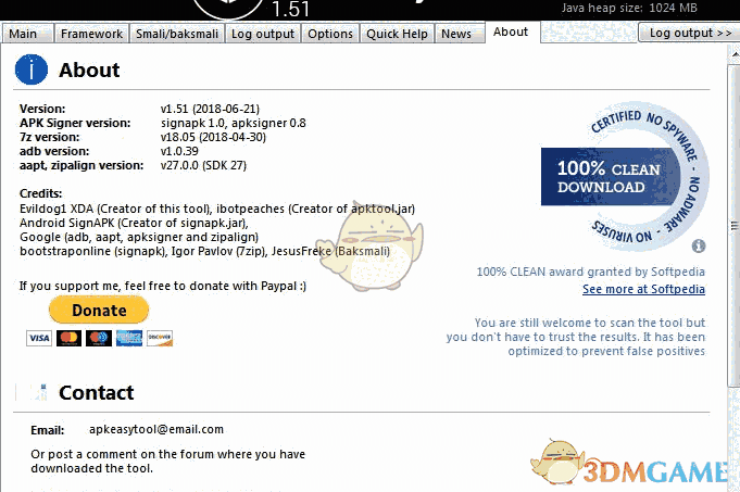 Apk Easy Tool(android反编译工具) 1.52