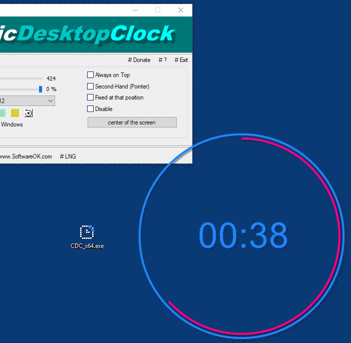 ClassicDesktopClock-x64位便携版