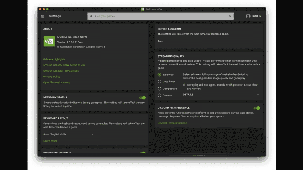 NVIDIA GeForce NOW for Mac2.0.35.124