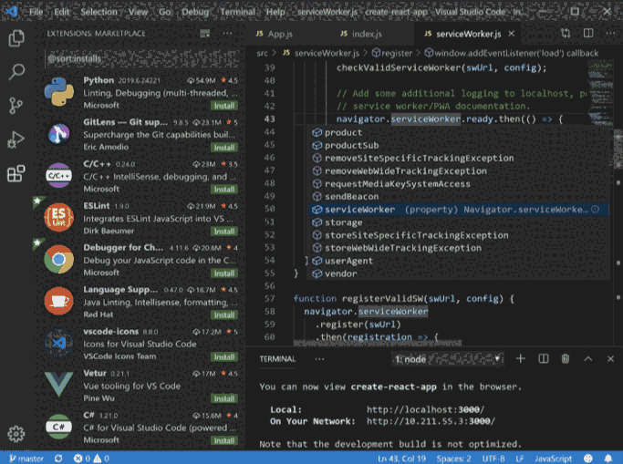 Visual Studio Code64位1.84.2