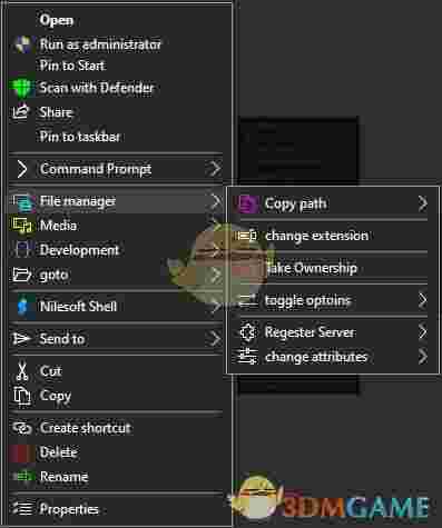 Nilesoft Shell(Windows上下文菜单管理器)v1.2