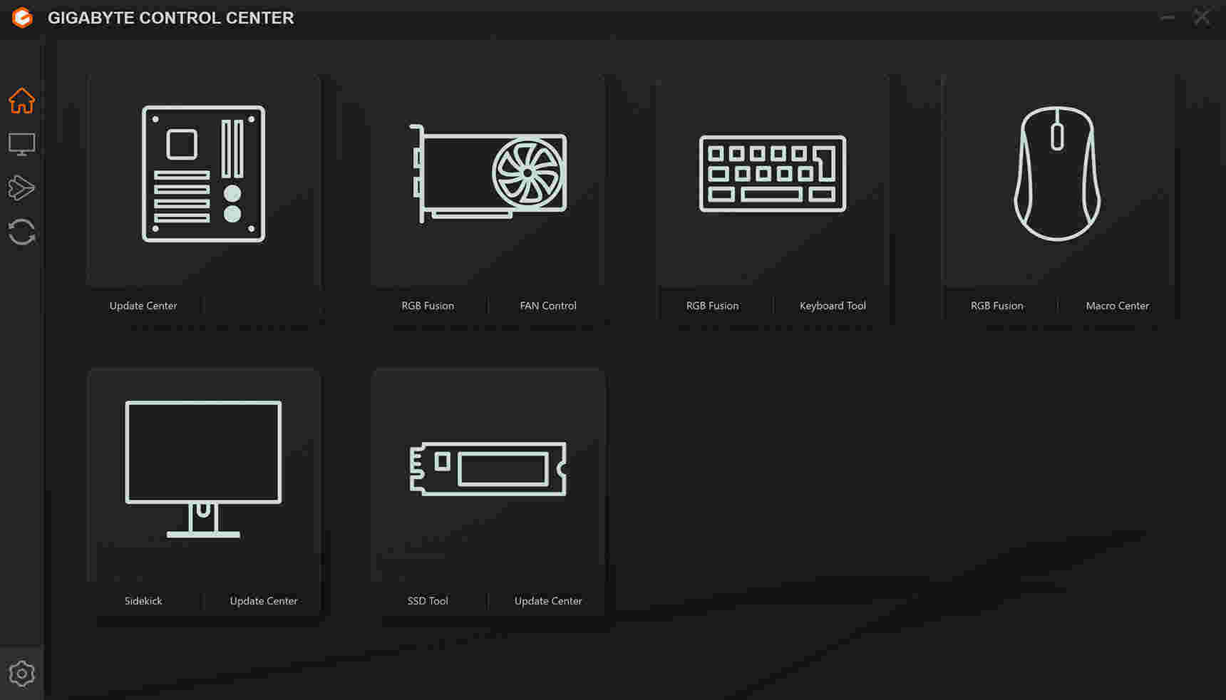 Gigabyte Control Center技嘉控制中心_23.08.31.01