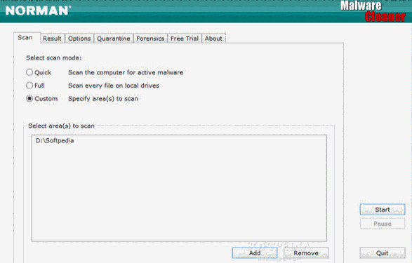 Norman Malware Cleaner
