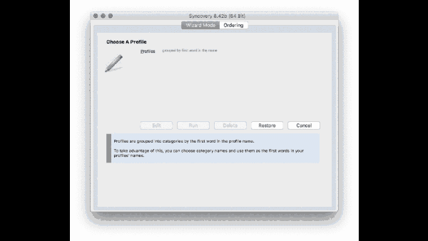 Syncovery for mac9.39n