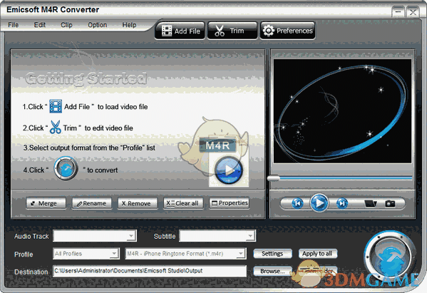Emicsoft M4R Converter(M4R转换器)v4.1.16