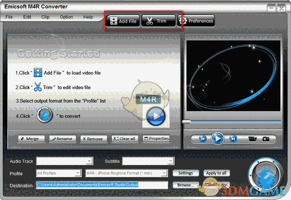 Emicsoft M4R Converter(M4R转换器)v4.1.16