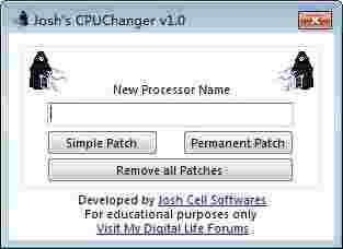 Joshs CPUChangerv1.0
