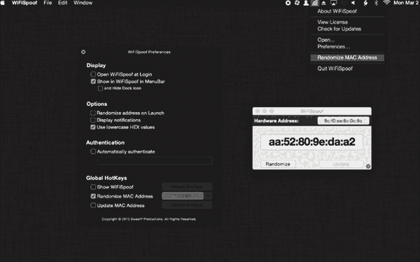  WiFiSpoof for mac3.7
