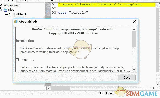 thinBasic(Basic编译器)1.9.16.17