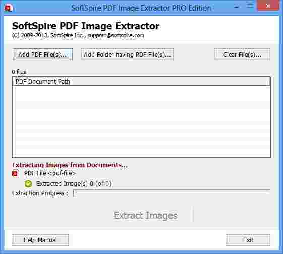 SoftSpire PDF Image Extractorv1.3.0.0
