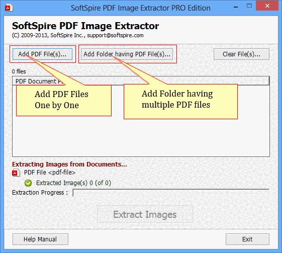 SoftSpire PDF Image Extractorv1.3.0.0