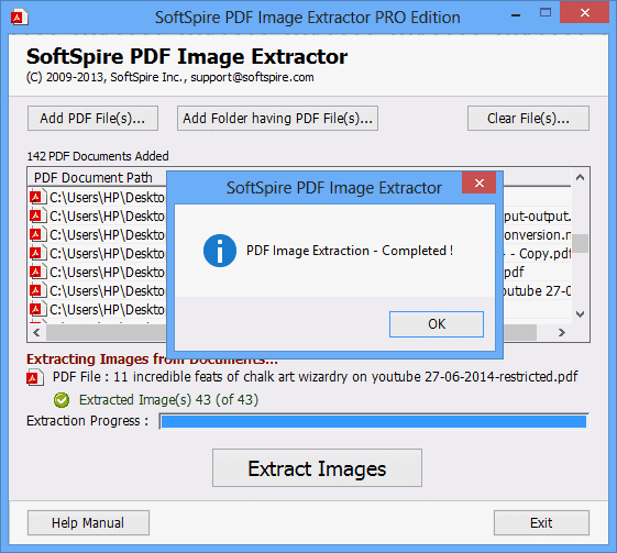 SoftSpire PDF Image Extractorv1.3.0.0