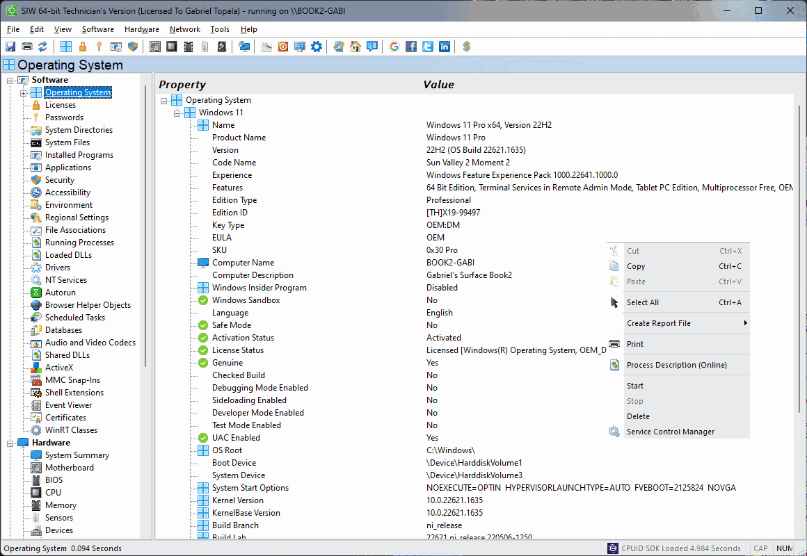 SIW (System Info)v8.4.1120