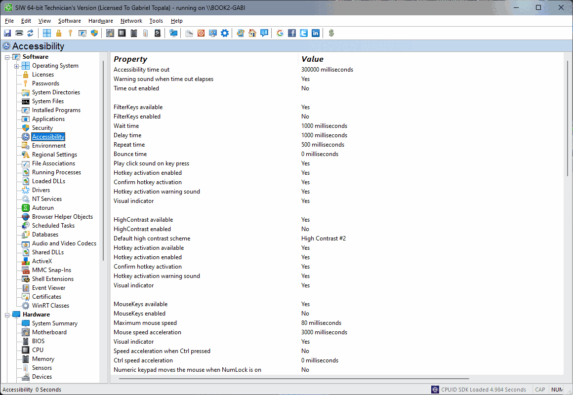 SIW (System Info)v8.4.1120
