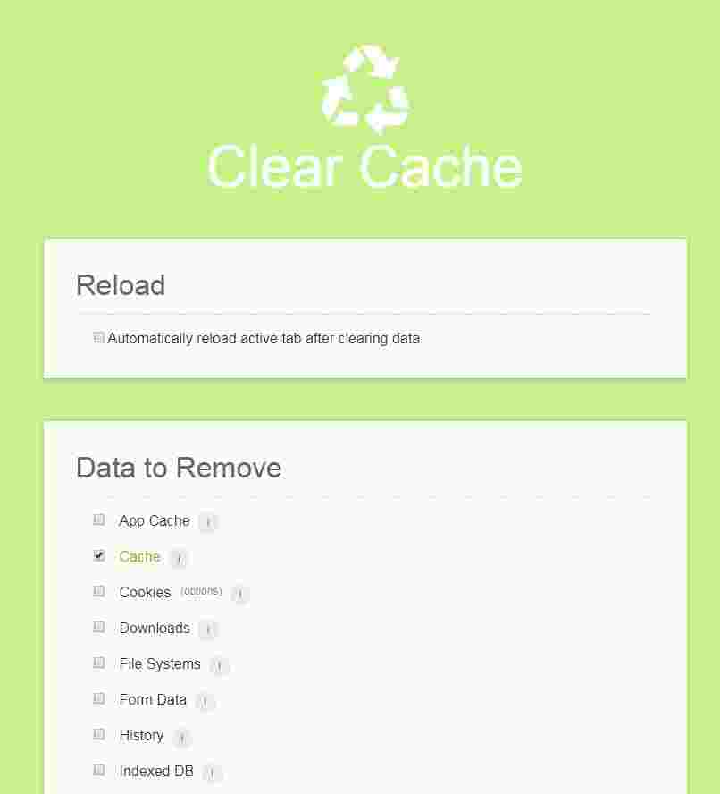 《Clear Cache》最新版