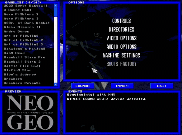 Neogeo模拟器汉化版