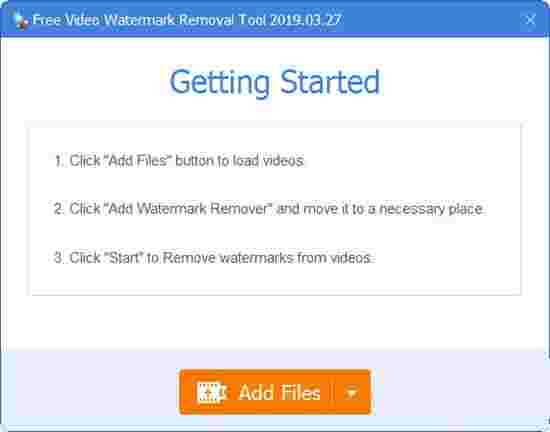 Free Video Watermark Removal Toolv2019.03.27