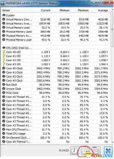《HWiNFO64》系统监控软件