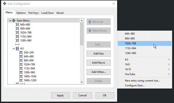 Sizer Configuration最新版
