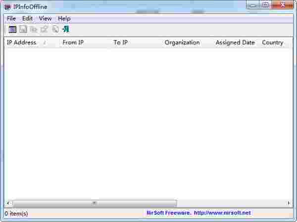IPInfoOffline(ip地址查询)v1.60