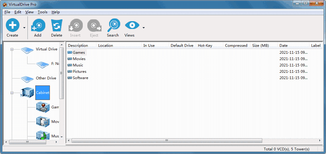 虚拟光盘旧版本