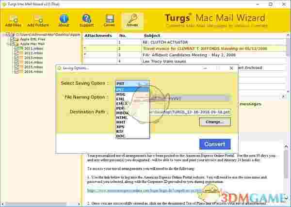 Mac邮件迁移工具v2.0.0