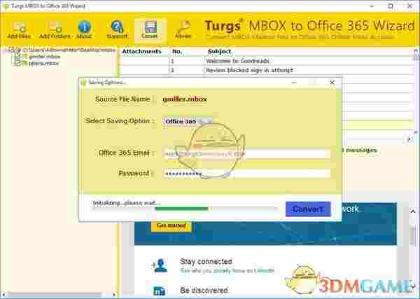 MBOX到Office 365转换工具v2.1.0