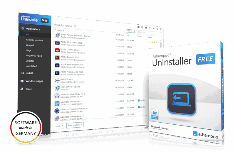Ashampoo Un­Installer FREE9.0.0