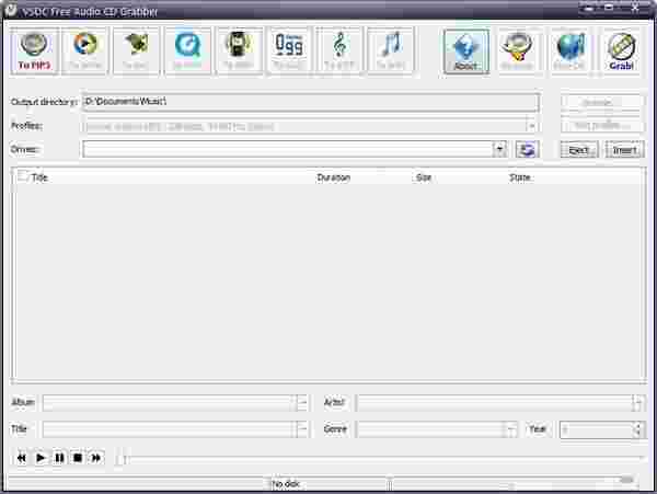 VSDC Free Audio CD Grabber1.4.5