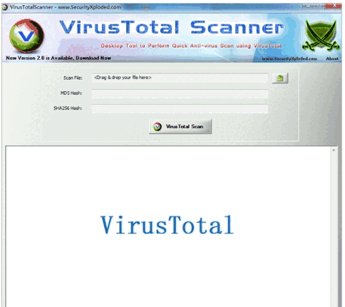 VirusTotal Scannerv3.0
