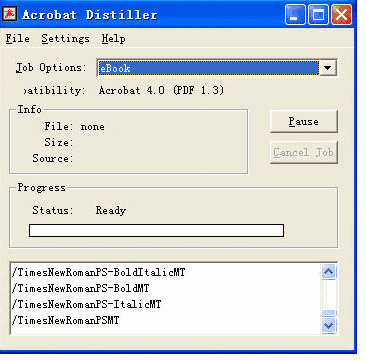 Acrobat Distiller9.0